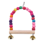 1PC Bird Toy Spiral Cotton Rope Chewing Bar Parrot for climbing and swinging
