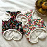 Autumn Winter Dog Coat – Flower Pet Jacket for Small Dogs & Cats