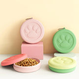 Portable Pet Food & Water Bowl