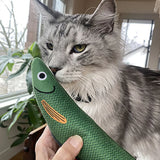 Catnip Fish Toy – Self-Play Molar Teething Toy for Cats
