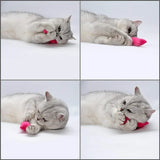 Plush Cat Toy for Pets – Soft & Cuddly Play Toy in 5 Colors