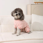 Winter Fleece Warm Dog Jumpsuit Winter