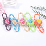 Chew & Play Cotton Rope Ball – Fun Dog Toy & Toothbrush
