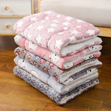 Thick Flannel Cat Sleeping Mat – Winter Blanket