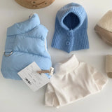 Warm Knitted Head Cover for Small Pets