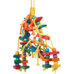 Wooden Bird Toys for Cage - Training Bird Toys