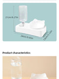 Tilted Pet Bowl – Protects Dog Cat Neck