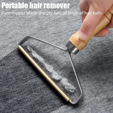 Portable Pet Hair Remover Brush – Lint Cleaner