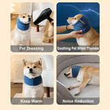 Dog Grooming Earmuffs – Soft Noise-Reducing Ear Cover for Bathing and Drying