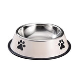 Stainless Steel Pet Bowl – Non-Slip Cat Dog Feeder