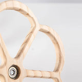 Solid Wood Rotary Tabletop Bird Perch Detachable