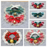 Lace Bib Christmas Accessories for Small Pest