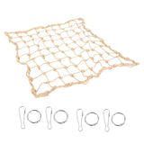 Parrot Swing & Climbing Rope Net – Fun Bird Toy Ladder with Hooks for Chewing, Climbing & Play (Indoor Pet Accessory)