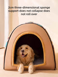 Oversized Winter Dog House – Warm Removable Kennel for Large Dogs