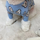 Winter Knitted Dog Sweater – Soft, Warm & Fashionable Pet Pullover for Small Dogs and Cats