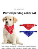 Adjustable Pet Bandana Collar for Dogs & Cats