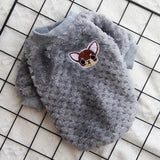 Fleece Pet Hoodie – Warm Chihuahua Print Sweater for Small & Medium Dogs