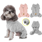 Winter Fleece Warm Dog Jumpsuit Winter