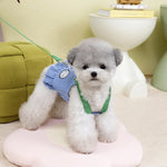 Fashionable Breathable Striped Pet Chest Vest