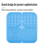 Silicone Pet Lick Mat – Slow Feeder Plate