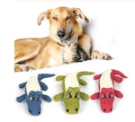Cartoon Alligator Plush Chew Toy – Interactive Dog Sound & Teeth Trainer