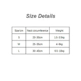 Cute Christmas Pet Collar Hand-knitted