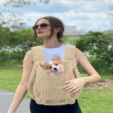 Waterproof Large Pet Carrier Backpack – Portable Outdoor Travel Bag for Dogs & Cats