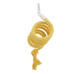 1PC Bird Toy Spiral Cotton Rope Chewing Bar Parrot for climbing and swinging