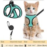 Escape Proof Cat Harness and Leash Set