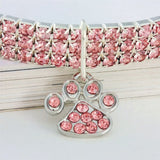 Shiny Crystal Bedazzled Cat Collar