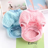 Fleece Pet Hoodie – Warm Chihuahua Print Sweater for Small & Medium Dogs