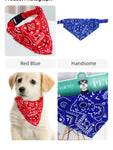 Adjustable Pet Bandana Collar for Dogs & Cats