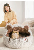 Plush Washable Pet Bed – Cozy Sofa Mat for Cats & Small Dogs