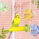 Colorful Parrot Flying Saucer Toy With Music