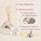 Pet Can Lid and Spoon – Fresh-Keeping Set