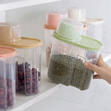 Airtight Pet Food Storage Jar – Measuring Cup Included