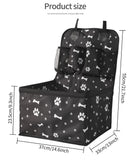 Dog Car Booster Seat – Scratch-Proof Durable Front Seat with Storage Pockets