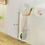 Wall-Mounted Pet Toy Storage Bag – Space-Saving Mesh Organizer for Cat & Puppy Toys