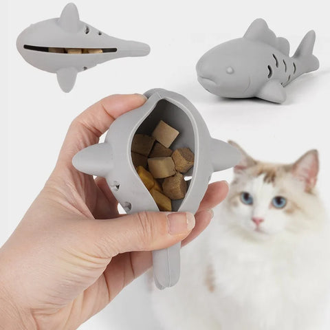 Interactive Cat & Dog Toy – Durable Bite-Resistant Puzzle Ball for Food Hiding, Chewing & Fun Play for Small Pets