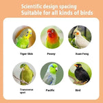 Natural Wooden Bird Perch Ladder Steps for Grinding Claws