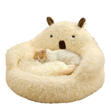 Alpaca Plush Pet Bed