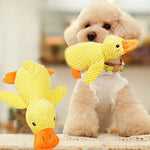 Plush Duck Dog Toy – Bite-Resistant, Sound & Teeth-Grinding Comfort Toy for Small & Large Dogs