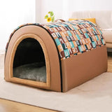 Oversized Winter Dog House – Warm Removable Kennel for Large Dogs