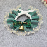 Lace Bib Christmas Accessories for Small Pest