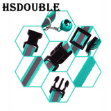 Reflective Adjustable Cat and Small Dog Collars with Bells – 2 Pack