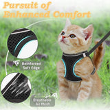Escape Proof Cat Harness and Leash Set