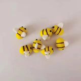 Yellow Bee Cat Toy – 5/10pcs Soft Interactive Kitten Play Set