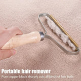 Portable Pet Hair Remover Brush – Lint Cleaner