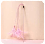 Feather Cat Toy – Interactive Stick with Bell