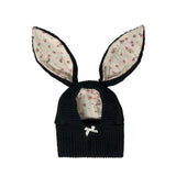 Cute Rabbit Ears Pet Knitted Hat